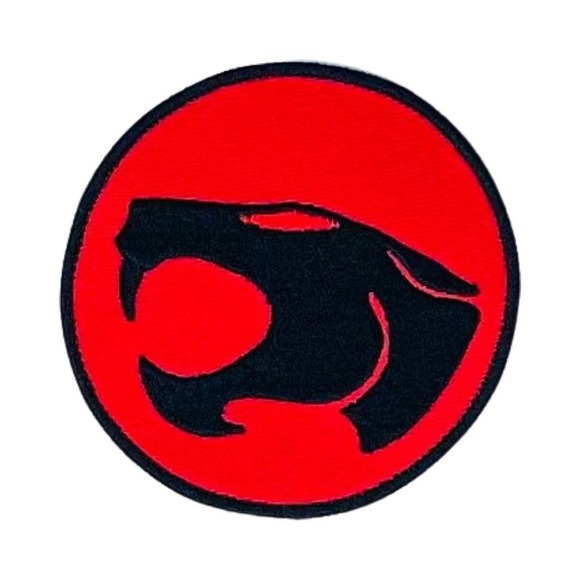 Thundercats Other - Official Thundercats Logo Patch Sew On Iron On  | Round 3 in | Red Black | NWOT